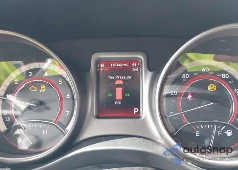 2015 Dodge Journey Crossroad z USA, uszkodzony, nr VIN 3C4PDCGG8FT564787